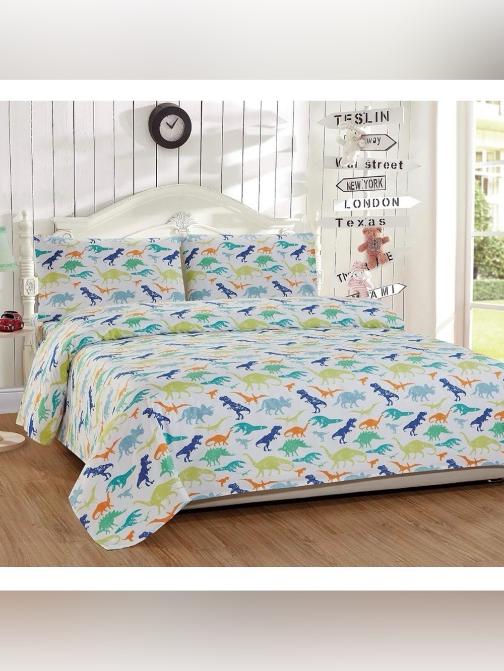 Dinosaur Kids Bedding Set - FULL size - Picture 2 of 2
